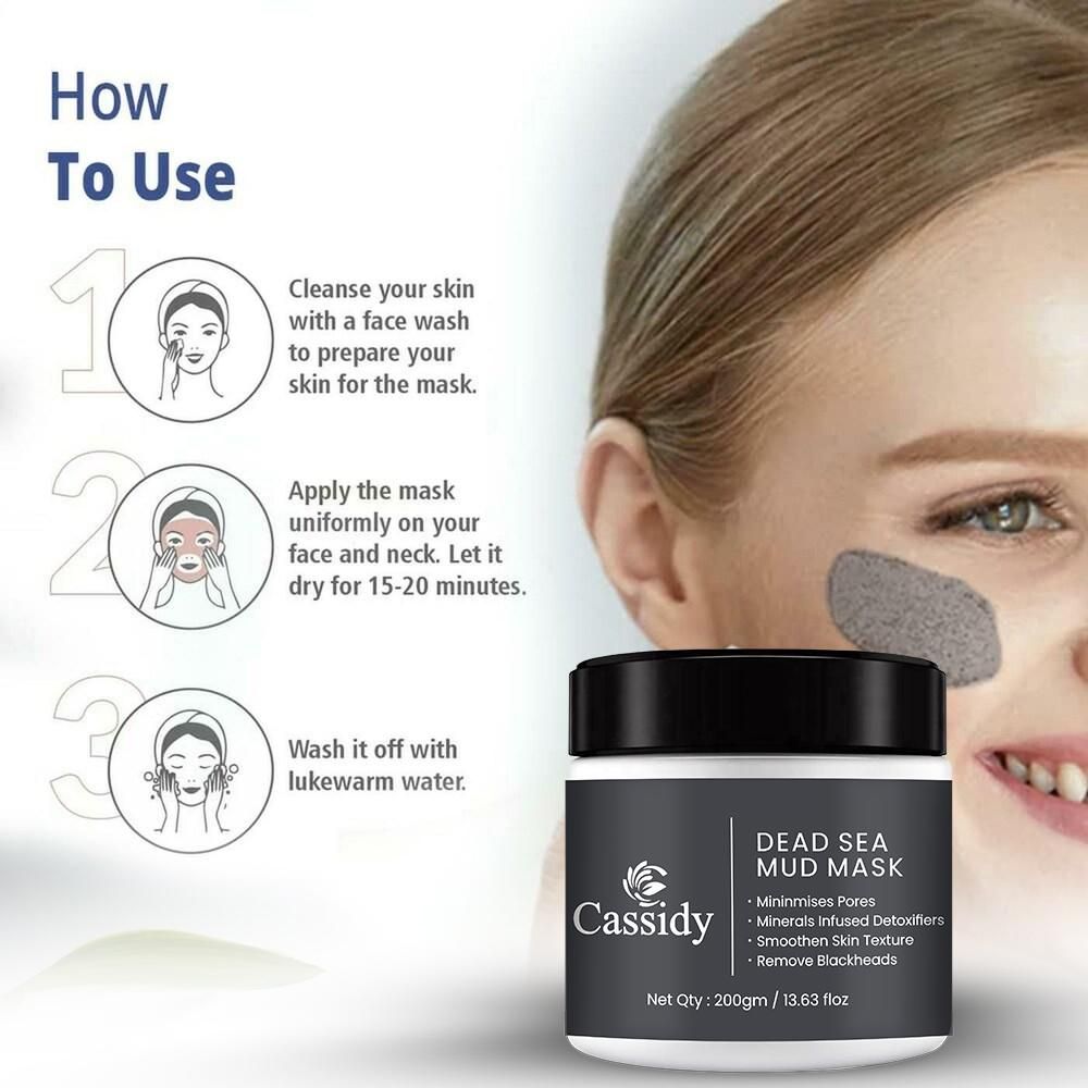 CASSIDY Dead Sea Mud Mask 200gm