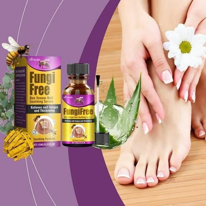 Fungi Free Bee Venom Nail Treatment Solution Serum (15ml) (Pack of 2)