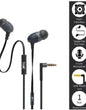 Super EXTRA BASS HEADS 225 WIRED WITH MIC (Black)