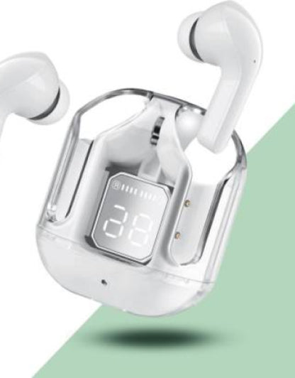 Touch Enabled - Ultrapod Earphone Buds Transparent