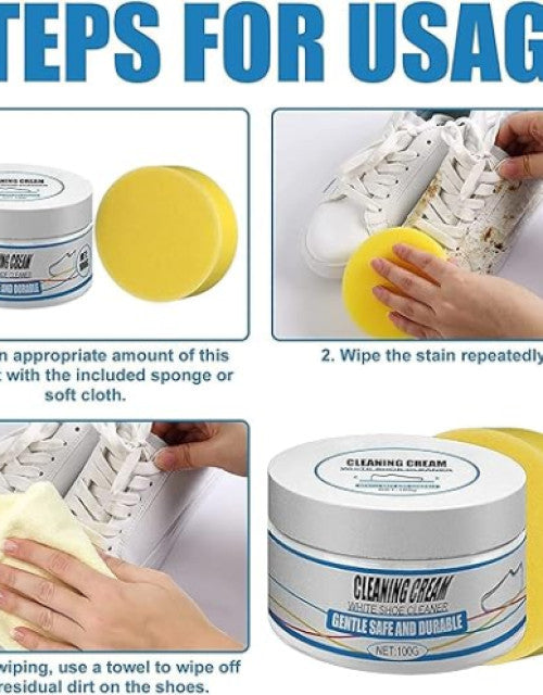 White Shoe Cleaning Cream